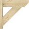 Ekena Millwork Traditional Slat Rough Sawn Outlooker, Douglas Fir, 8"W x 26"D x 26"H OUT08X26X26TRA06RDF - alternate 3